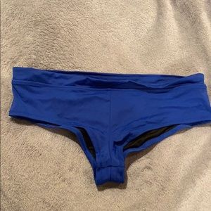 Blue Victoria Secret bikini bottom